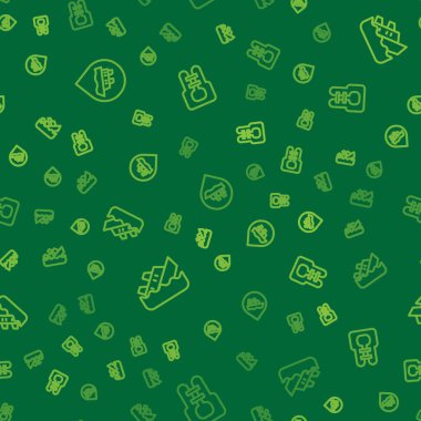 Hat konumunu yolcu gemisiyle, batan ve can yeleği ile kusursuz bir şekilde ayarlayın. Vektör