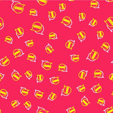 Uno kart oyunu simgesi kırmızı arkaplanda izole edilmiş. Vektör