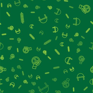 Dikenli teller, Barış ve Askeri miğferler kusursuz şekilde yerleştirildi. Vektör