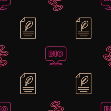 Hemoglobin, yapraklı eko kâğıt ve biyosağlıklı gıdalar. Vektör