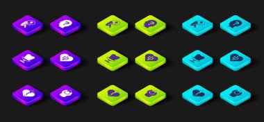 Kırık kalp ya da boşanma, Öfke, Kol Sandalyesi, Psikoloji, Psi, Kafa ve soru işareti ve yardımcı el simgesi. Vektör