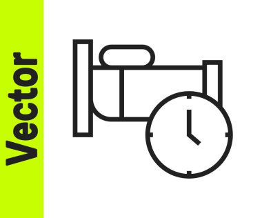 Siyah çizgi beyaz arkaplanda izole edilmiş uyku ikonu zamanı. Uykulu Zzzz. Sağlıklı bir yaşam tarzı. Vektör