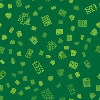 Satır Sunucusu, Data, Web Sunuculuğu, Akıllı Telefon ve Parola korumasını kusursuz desen üzerine ayarla. Vektör