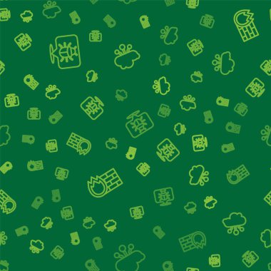 Sistem hatlarını, güvenlik duvarını, güvenlik duvarını ve interneti kusursuz bir şekilde ayarla. Vektör