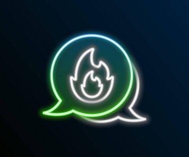 Parlayan neon hattı 911 'i acil arama ikonu olan telefon siyah arkaplanda izole edildi. Polis, ambulans, itfaiye, çağrı, telefon. Renkli taslak konsepti. Vektör