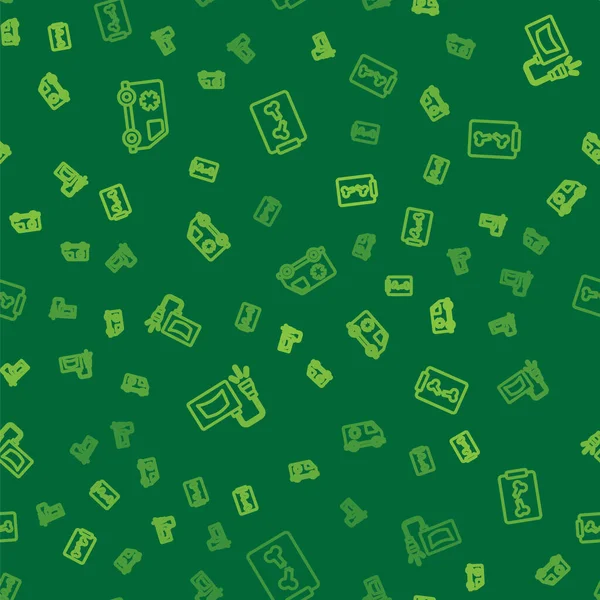 Acil durum arabası, ultrason ve röntgen görüntülerini kusursuz şekilde ayarlayın. Vektör