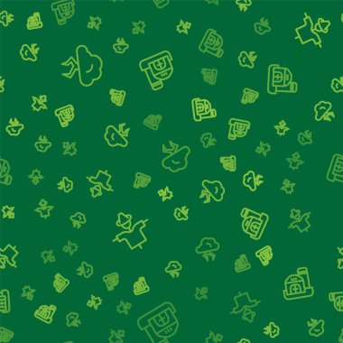 Fırtına, Korkuluk ve Çiftlik Evi 'ni kusursuz bir düzene sokun. Vektör