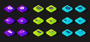 Çanta, kimlik kartı, Üretken insan, Freelancer, Proje ekibi tabanı ve simgesi. Vektör