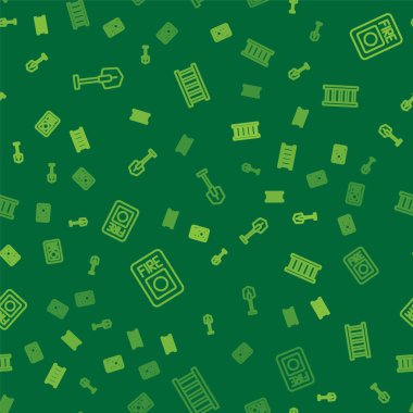 Ateş küreğini, alarm sistemini ayarlayın ve kusursuz bir şekilde kaçın. Vektör