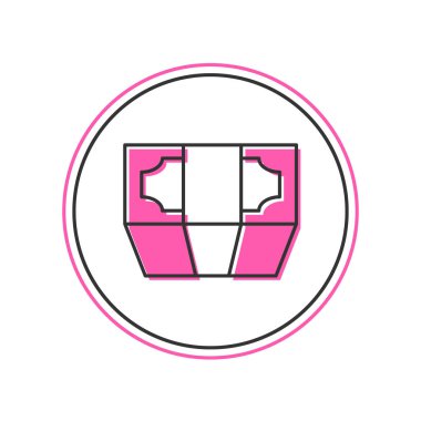 Doldurulmuş kağıt yığınları para para ikonu beyaz arka planda izole. Para desteleri. Para birimi. Vektör.