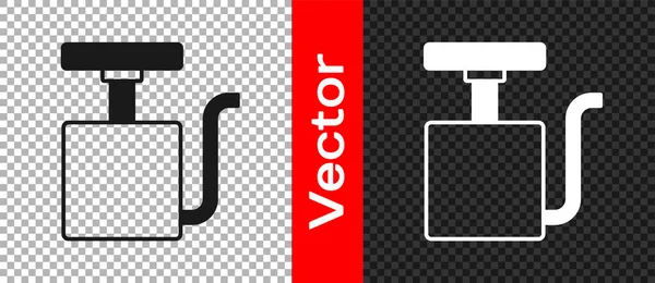 Black Handle Detonator Dynamite Icon Isolated Transparent Background Vector — Stock Vector