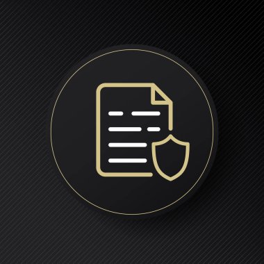 Belge simgesi. Veri kopyalanıyor. Dosya koruması. Dosya satışı. Ofisteki görevleri tamamlamak. Belgelerle çalış. Belgelerin imzalanması. vektör 10