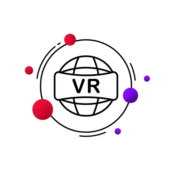 Иконки Виртуальной Дополненной Реальности Веб Дизайна Мобильных Приложений Дизайна Пользовательского — стоковый вектор