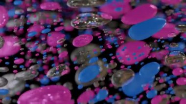 Sıvı Elementlerle Sonsuz Canlandırma, Soyut Arkaplan