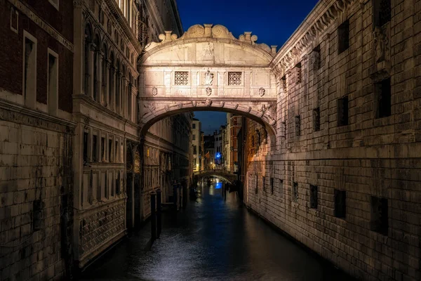 Bridge Sighs Ponte Dei Sospiri Canal Water Taken Venice Italy — Stok fotoğraf