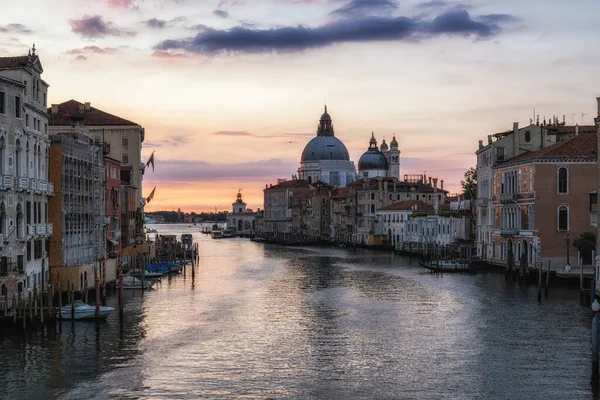 View Basilica Santa Maria Della Salute Famous Accademia Bridge Taken — Foto de Stock