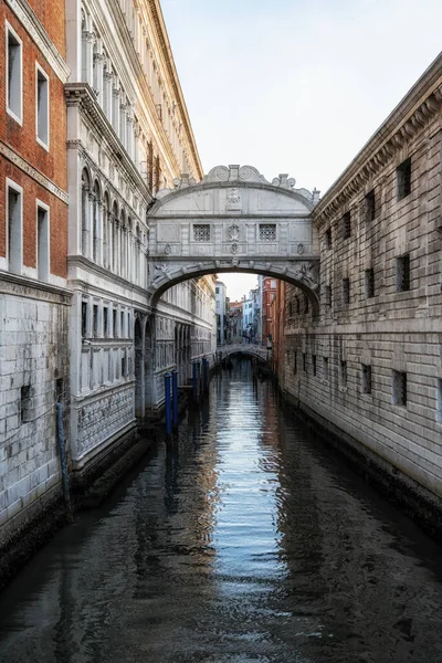 Most Westchnień Lub Ponte Dei Sospiri Nad Kanałem Zrobione Wenecji — Zdjęcie stockowe