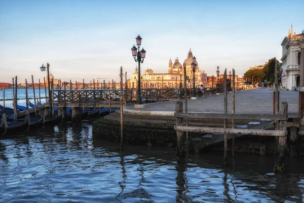 Grand Canal View Santa Maria Della Salute San Marco Plaza — Stockfoto