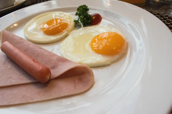 Smile Breakfast — Stock Photo, Image