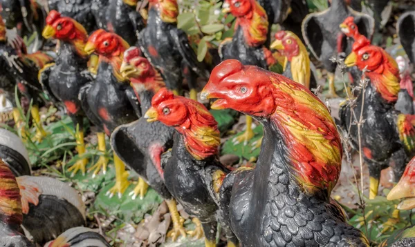 Estatua de pollos — Foto de Stock