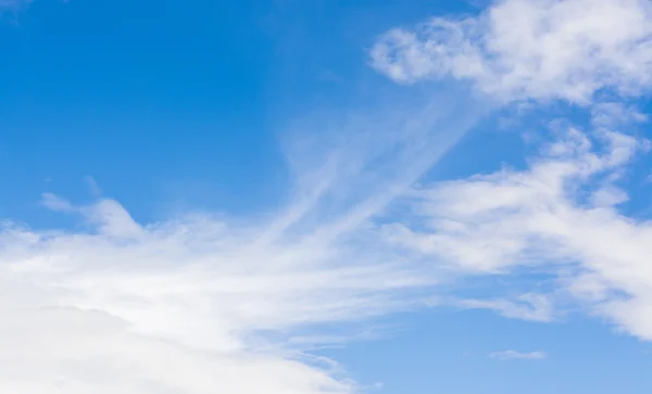 Nuvola Bianca Cielo Blu Immagine Sfondo — Foto Stock