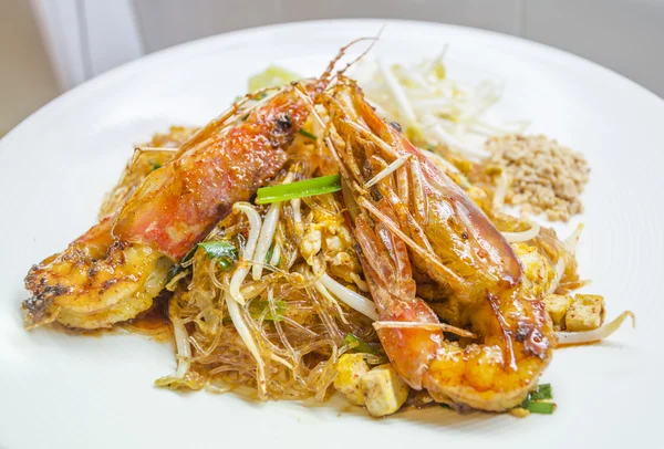 Thaise stijl warm en zoete noedels, pad thai — Stockfoto