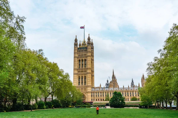 Londres Reino Unido 2022 House Parlament Victoria Tower Palace Westminster — Foto de Stock