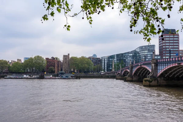 Londres Gran Bretaña 2022 Vista Del Paisaje Urbano Típico Londres — Foto de Stock