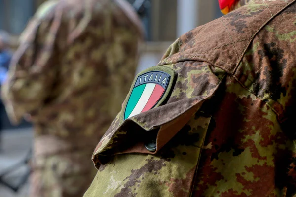 Marinha Italiana Rifleman Batalhão San Marco Regimento San Marco — Fotografia de Stock