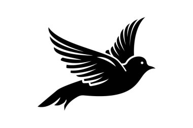 Projenizi geliştirmek için kuş simgesi ve hayvan vektörü