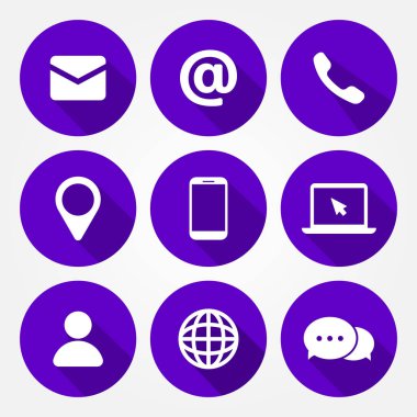 Bizimle Düz Simge Gölgesi Biçimi ile bağlantı kur. Renk ve boyutu kolayca değiştirilebilir.