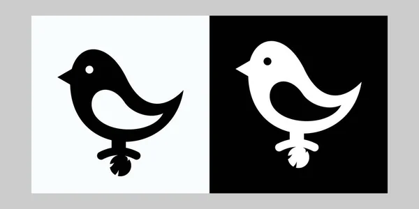 Ikona Ptáci Zvířecí Vektor Pro Zlepšení Vašeho Projektu — Stockový vektor