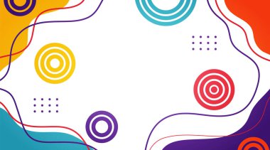 boş boşluğa sahip soyut renkli düz arkaplan