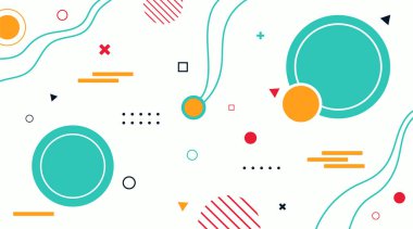 süslemeli soyut geometrik arkaplan