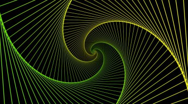 Hipnotik spiral. Girdap hipnotize spiraller, vertigo geometrik illüzyon ve dönen çizgiler yuvarlak desen illüstrasyon