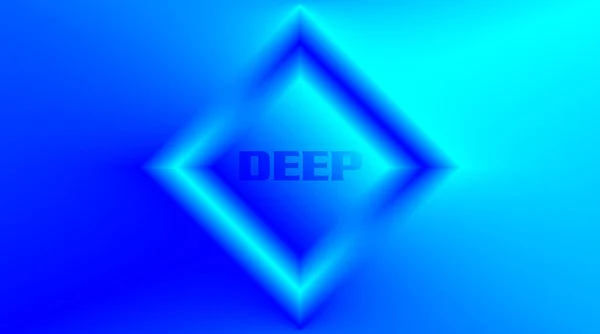 Abstraktní Modrý Čtverec Kapání Dopad Pozadí — Stockový vektor