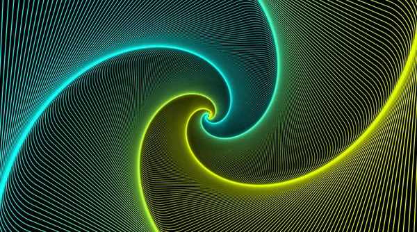 Hypnotische Spirale Wirbel Hypnotisieren Spiralen Schwindel Geometrische Täuschung Und Rotierende — Stockvektor