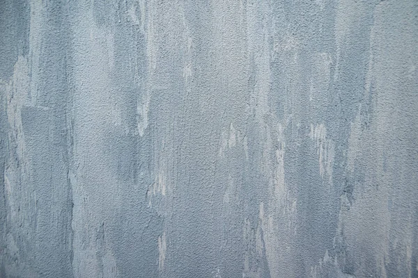 背景材料为蓝色灰色斑纹墙 灰色混凝土墙的结构 粗漆混凝土墙质感 — 图库照片