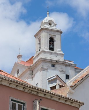 eski belltower kentin Sintra, Portekiz