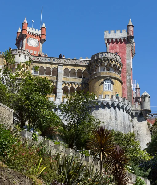 Il Palazzo Nazionale di Pena a Sitra, Portogallo — Foto Stock