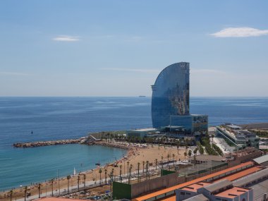 otel binası-Port Barcelona, İspanya