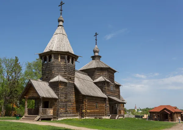 Ναός της Αναστάσεως από το χωριό του potakino σε suzdal, Βλαντιμίρ περιοχή — Φωτογραφία Αρχείου