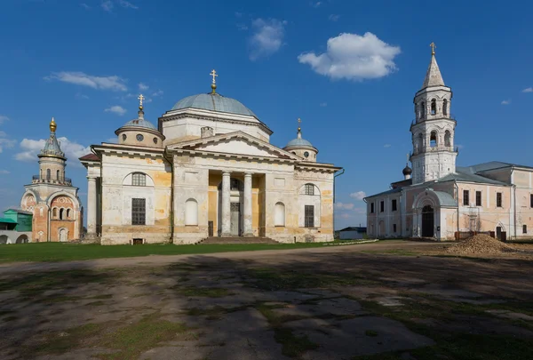 Boris och glebs katedralen i borisoglebsky kloster, Torzjok tver regionen — Stockfoto