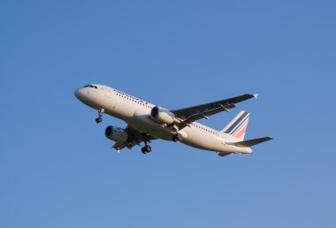 Las Vegas sheremetyevo Havaalanı'nda açılış öncesi Fransa uçak geliyor hava uçak