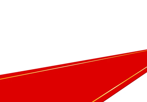 Tapis rouge — Image vectorielle