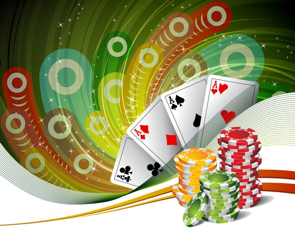 Poker — Vettoriale Stock