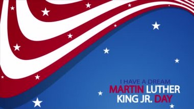 Elimde Martin Luther King 'in hayal ürünü bir pankart tasarımı, sanat videosu illüstrasyonu var..