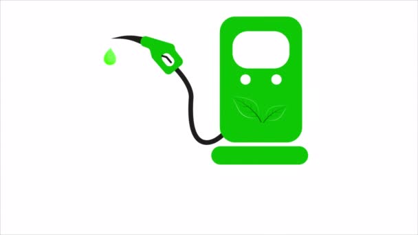 International Biodiesel Day Stations Art Video Illustration — Wideo stockowe