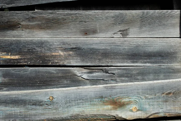 Weathered Wood Boards Texture Background Horizontal Boards Old Wooden Planks — Fotografia de Stock