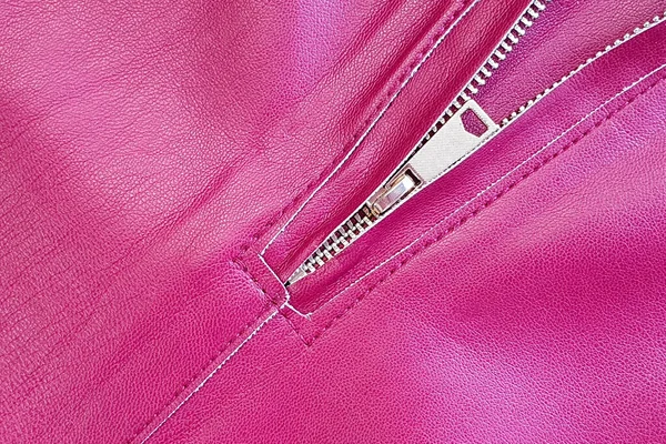 Zapněte Falešné Kožené Kalhoty Fuchsia Eco Faux Kožené Textury Pozadí — Stock fotografie